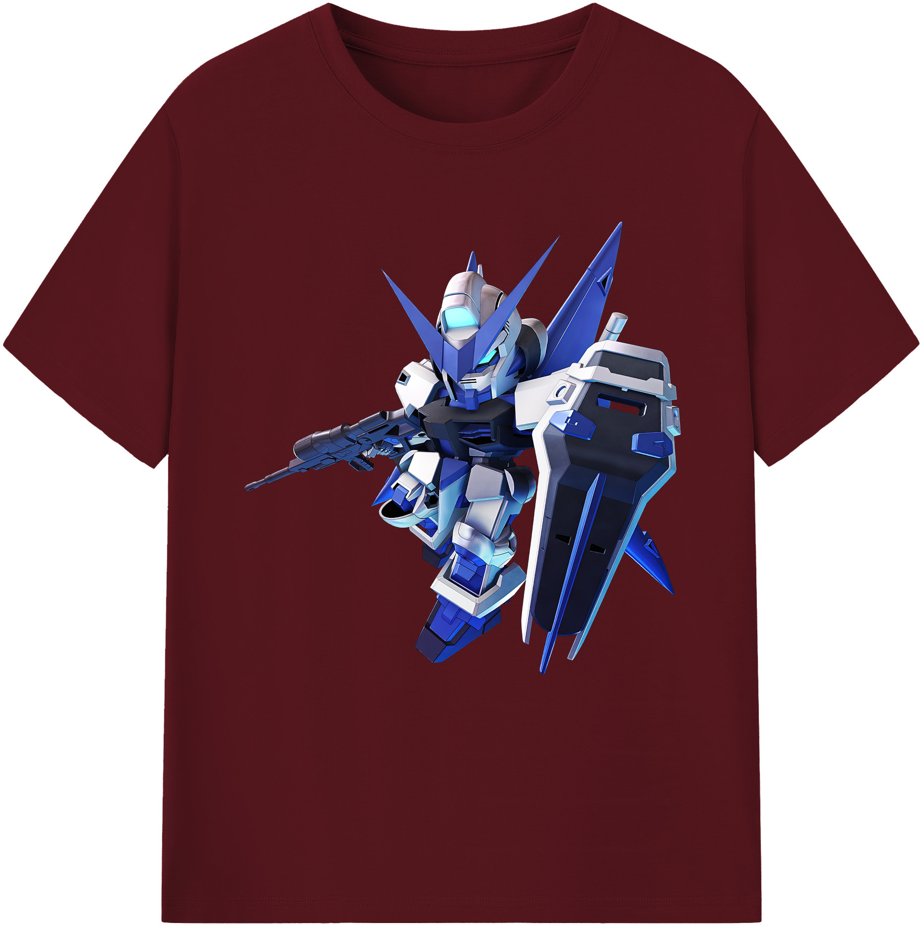 （画像用） 機動戦士ガンダム Mobile Suit Gundam 綿100％半袖Tシャツ（フロントプリント）